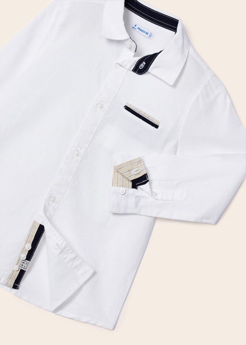 Camicia bianca elegante