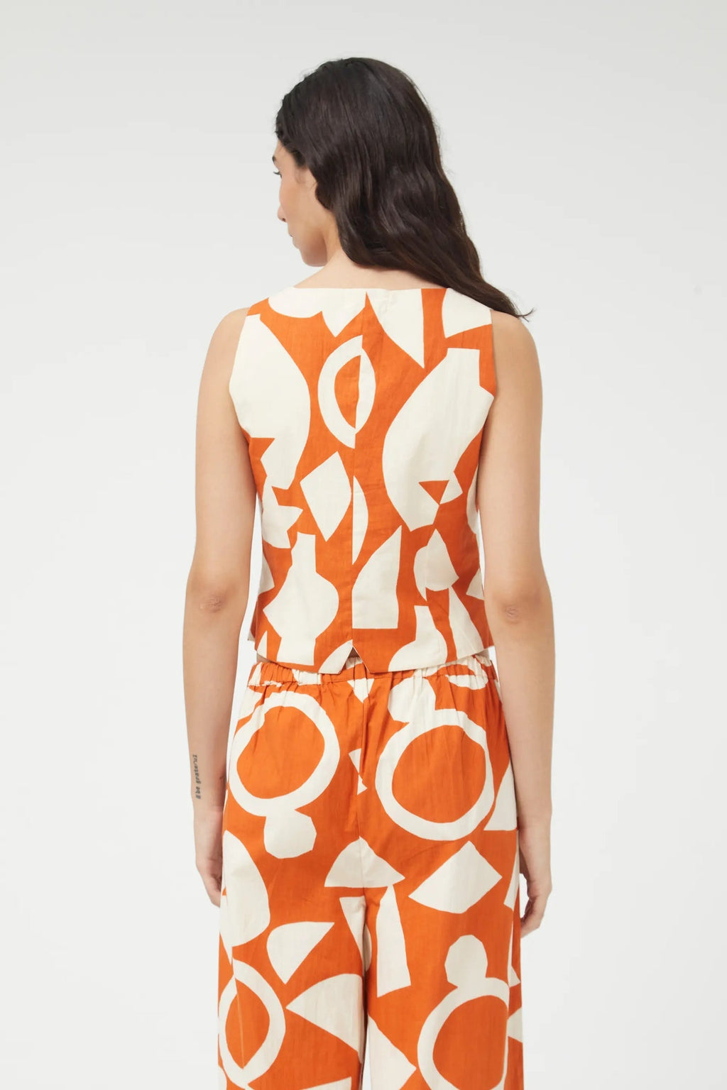 Gilet geometrico africano