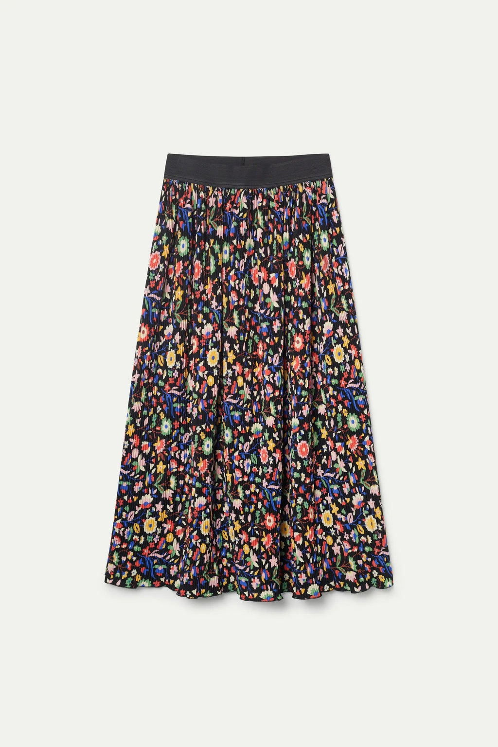 Gonna lunga con stampa floreale