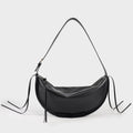 Borsa a spalla Emily Big nera Label Rose