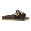 SLOFIW Sandalo in pelle scamosciata