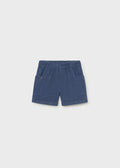 Bermuda bambula jeans neonato