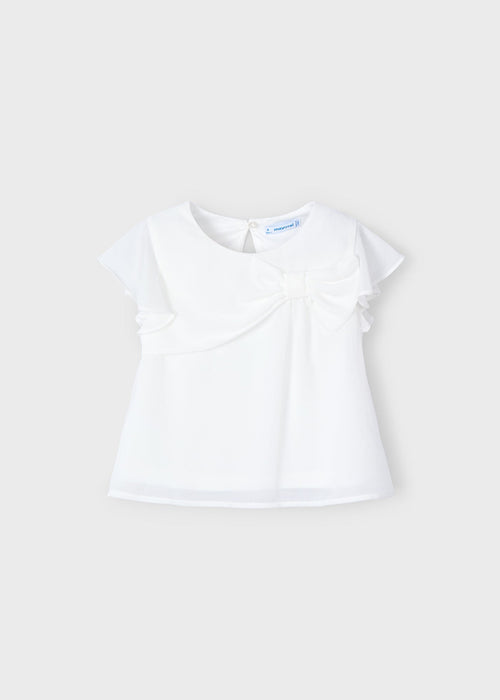Blusa fiocco bambina