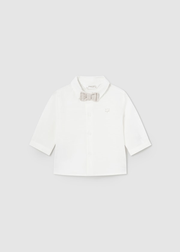 Camicia con papillon Better Cotton bimbo