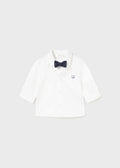 Camicia con papillon neonato