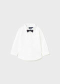 Camicia con papillon rimovibile Better Cotton bimbo