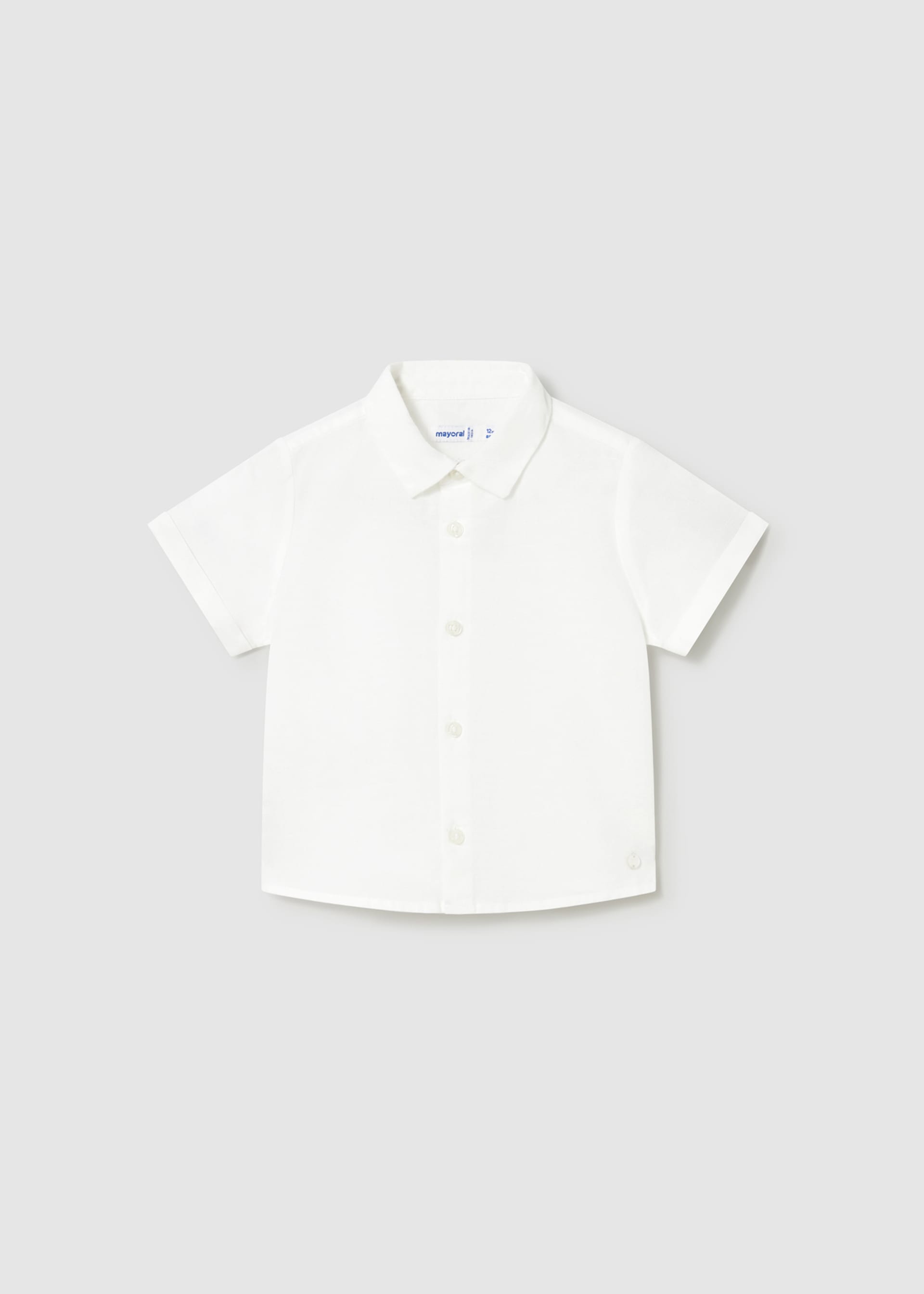 Camicia in lino neonato