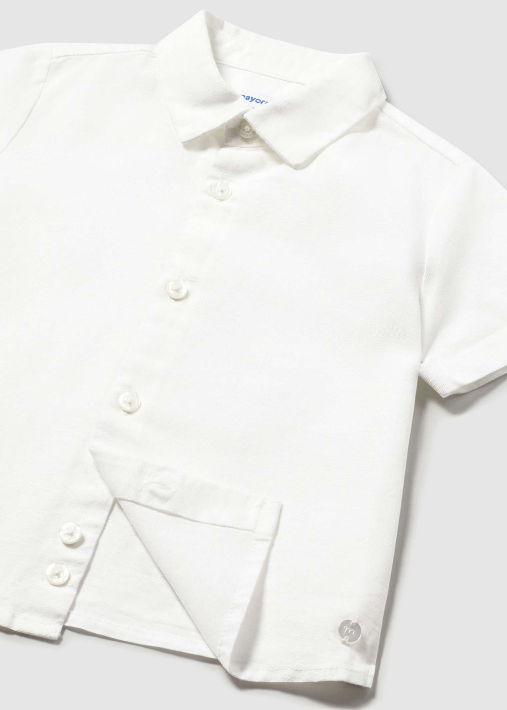 Camicia in lino neonato