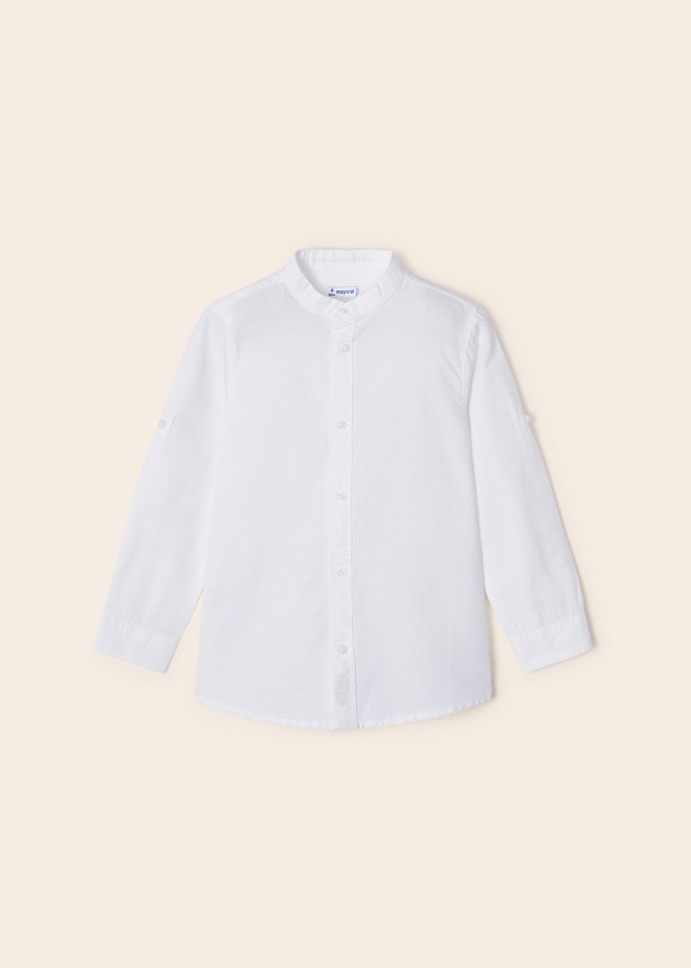Camicia bianca coreana bambino