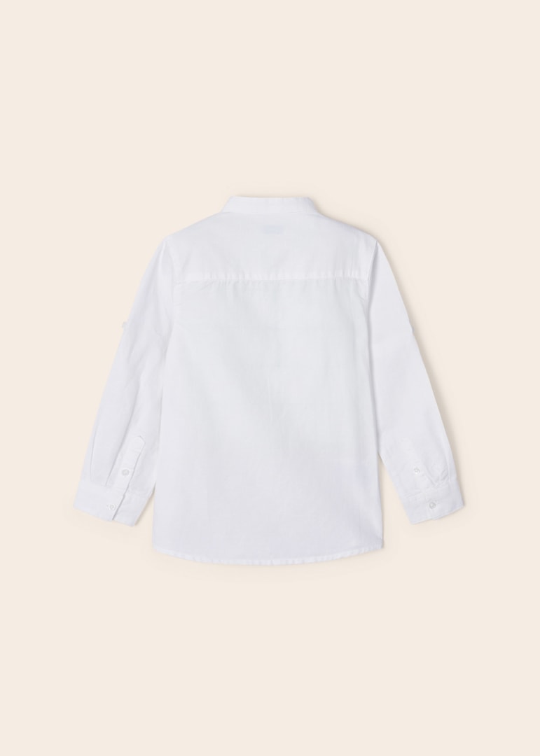 Camicia bianca coreana bambino