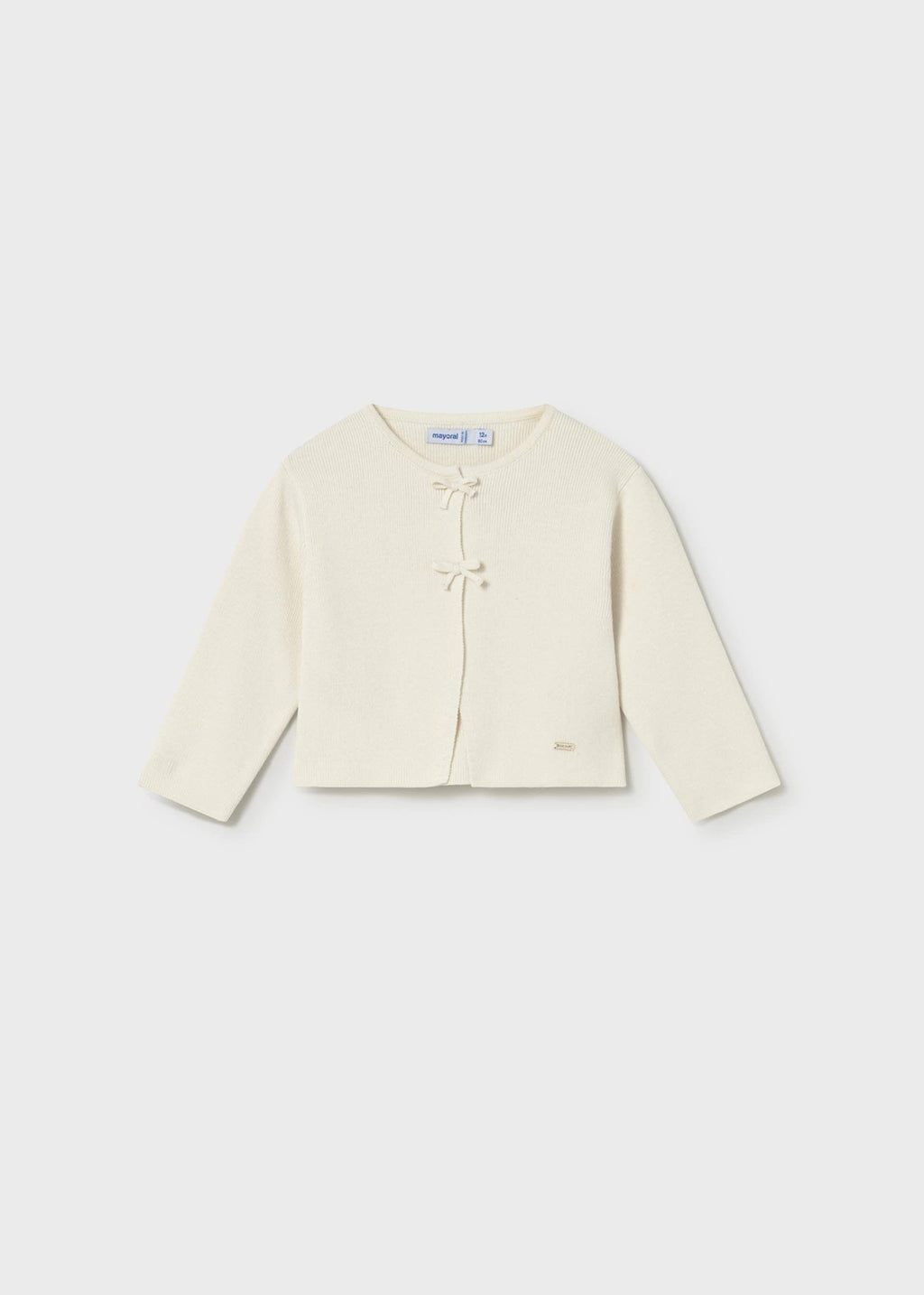 Cardigan a maglia fiocchi neonata