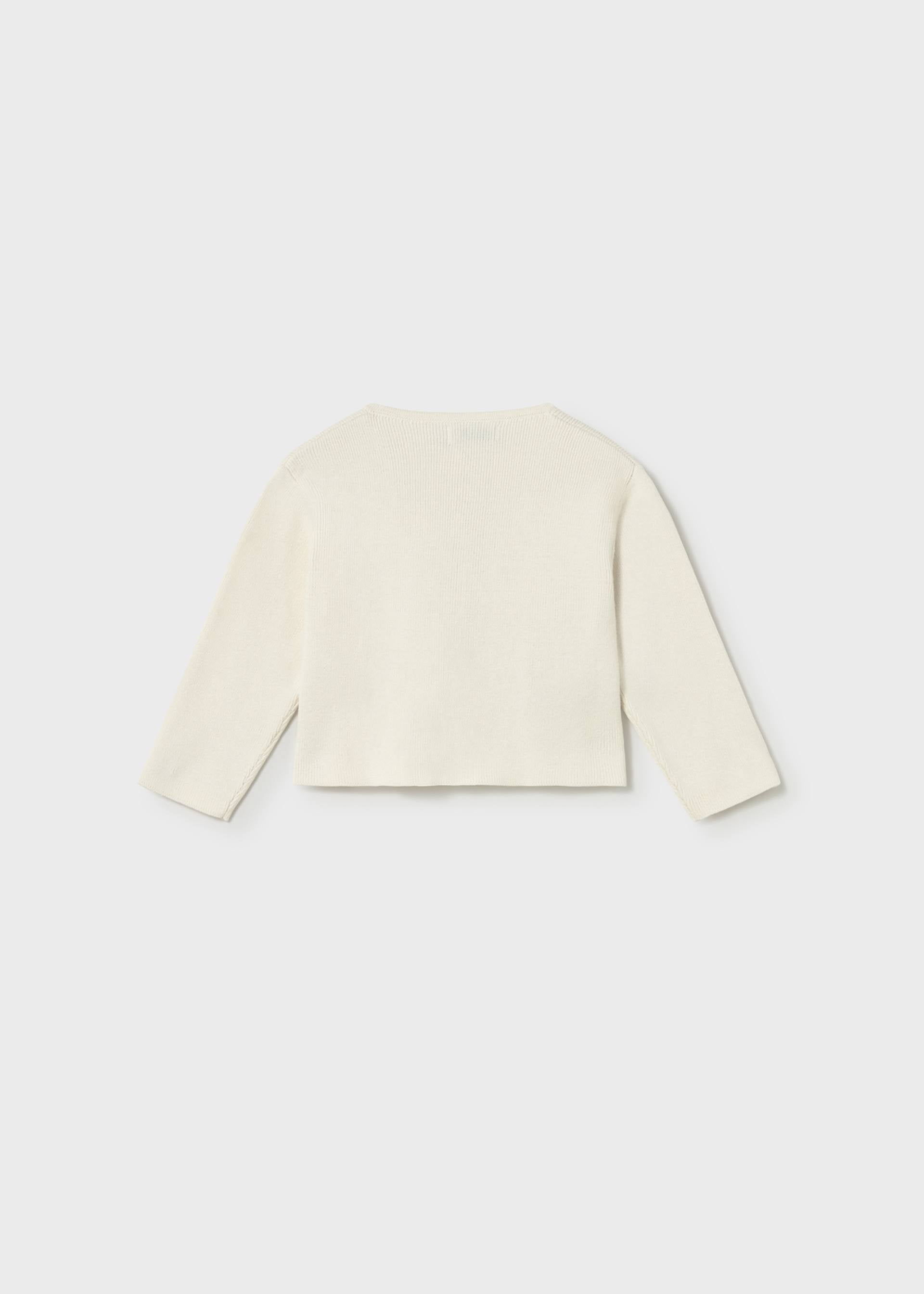 Cardigan a maglia fiocchi neonata