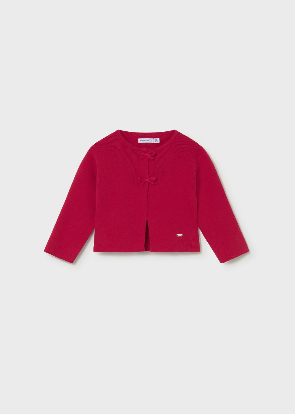 Cardigan a maglia fiocchi neonata