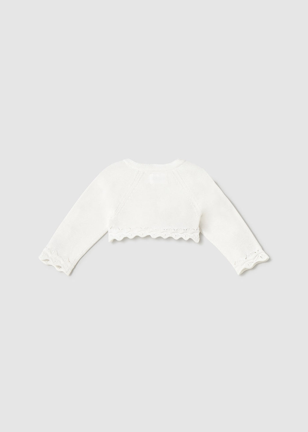 Cardigan tricot basico neonata