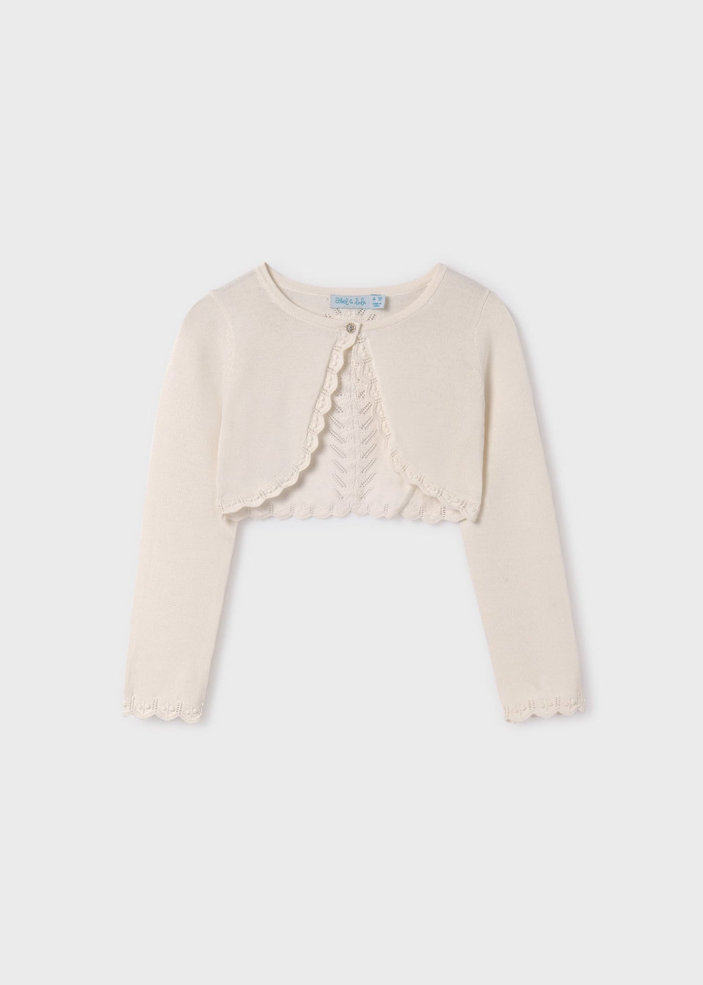 Cardigan Tricot Bolerino Bambina