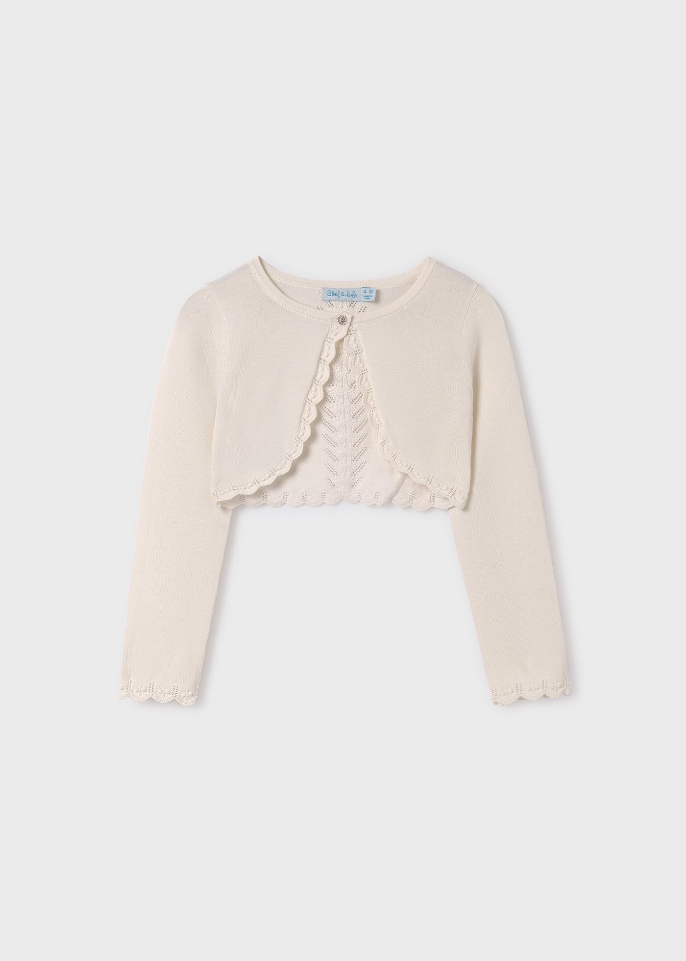 Cardigan Tricot Bolerino Bambina