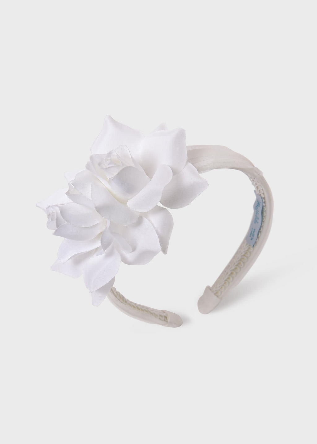Cerchietto Fiore Organza Bambina