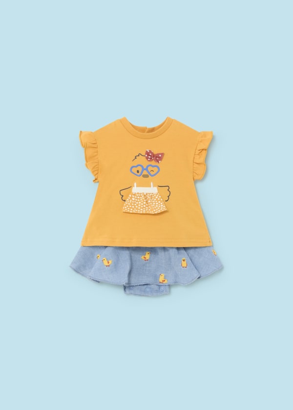 Completo 2 pezzi Better Cotton neonata