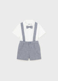 Completo 2 pezzi con papillon bimbo
