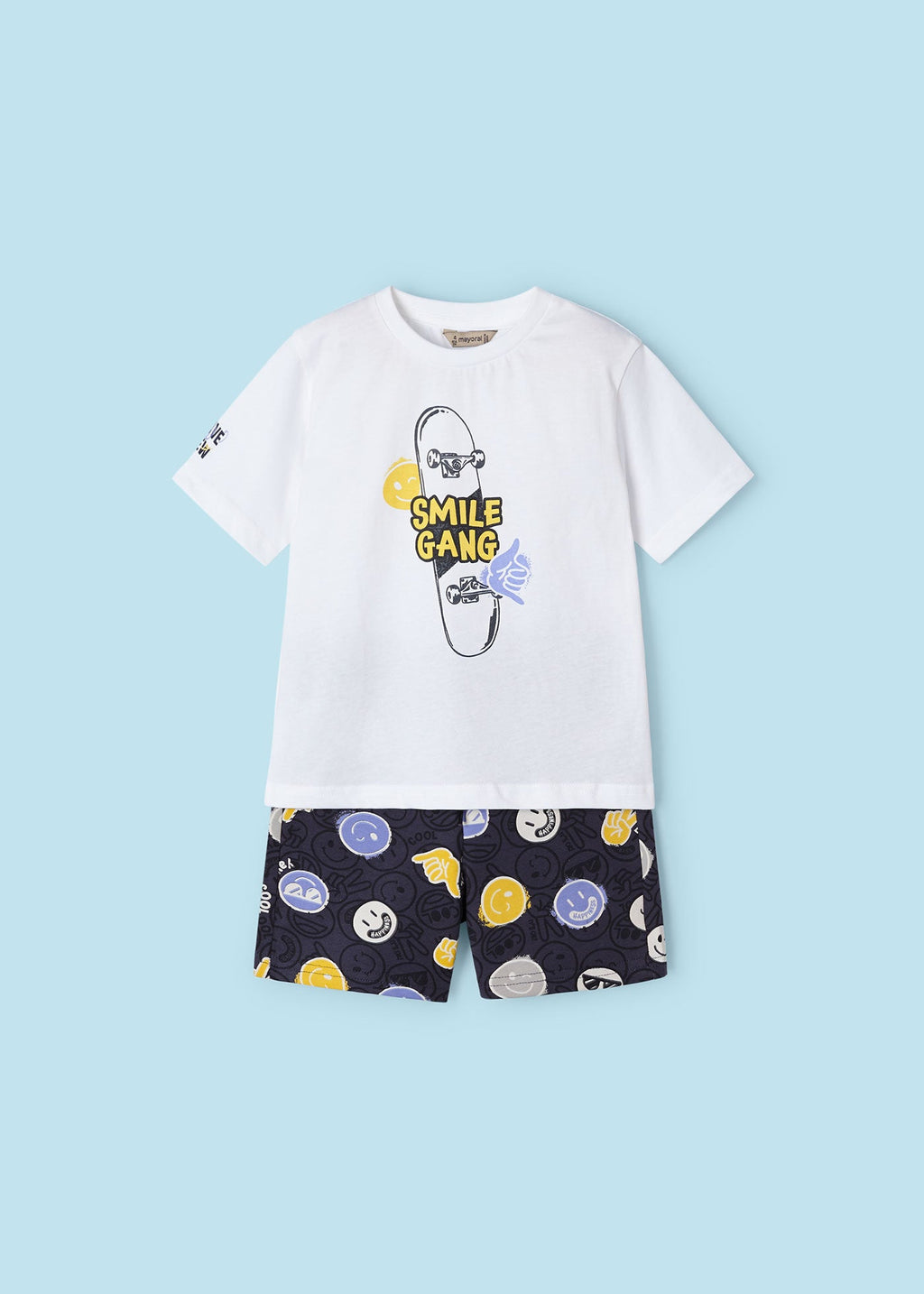 Completo 2 pezzi stampato Better Cotton bambino