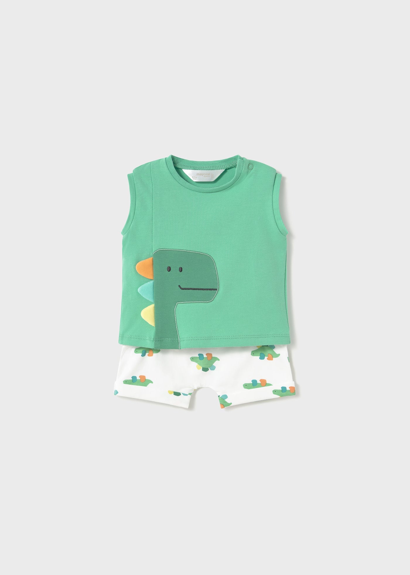 Completo 4 pezzi senza maniche neonato