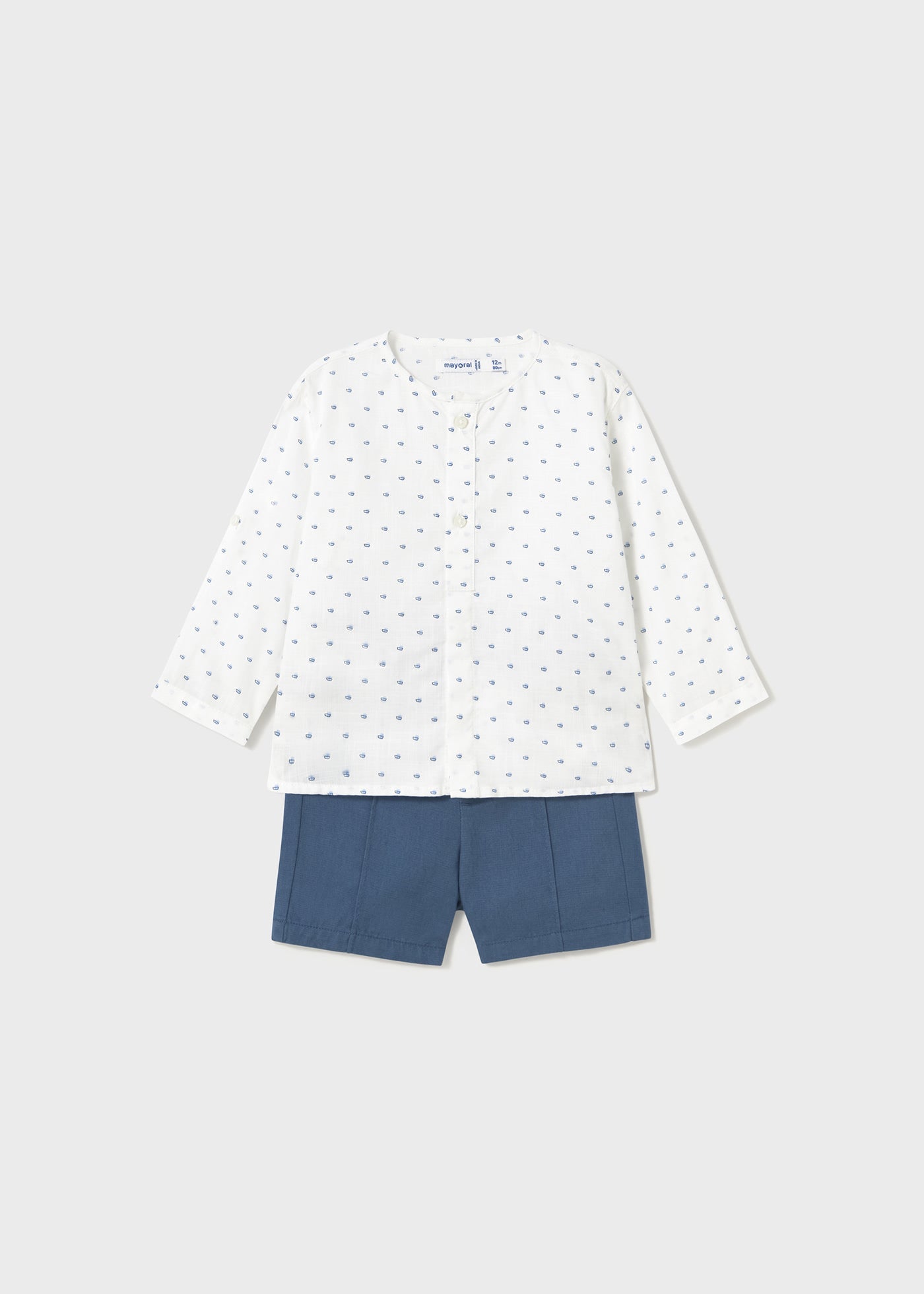 Completo con bermuda e camicia bimbo