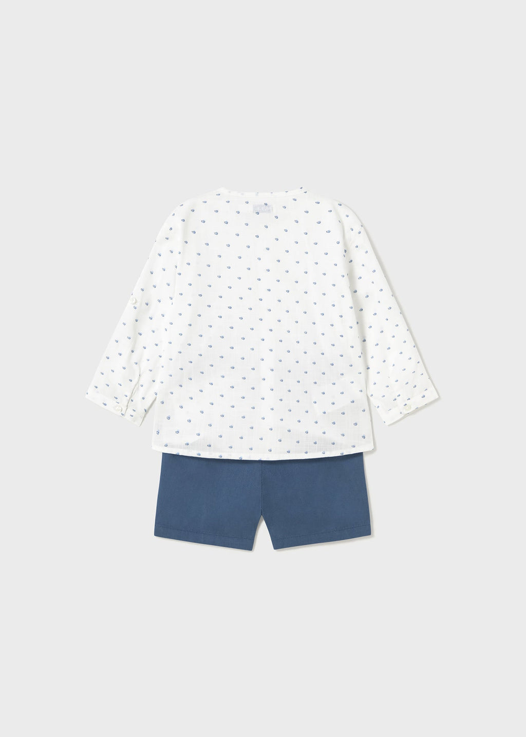 Completo con bermuda e camicia bimbo
