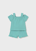 Completo pantaloncino e maglietta bimba
