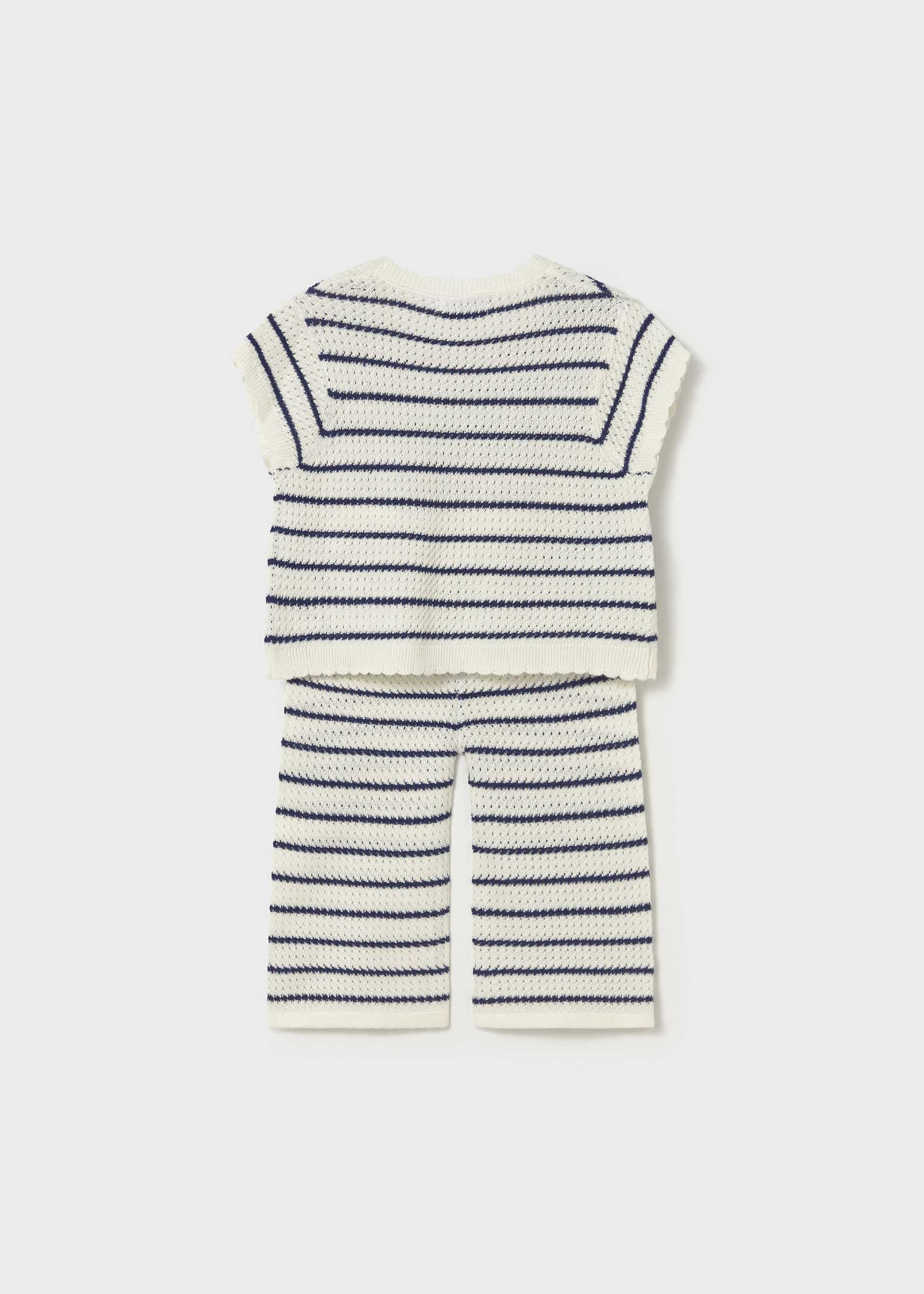 Completo pantalone maglietta cuori neonata