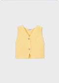 Gilet bottoni bambina