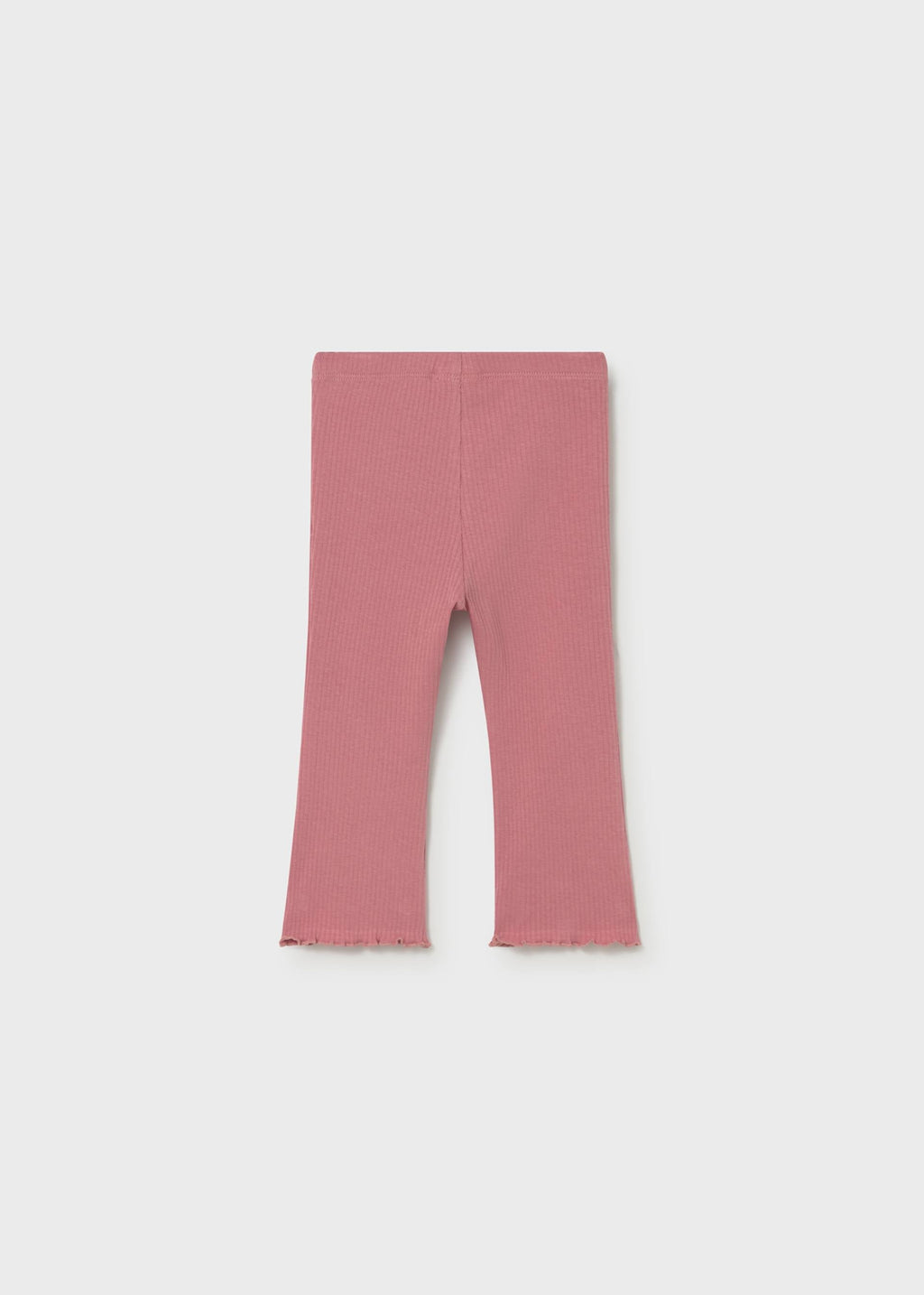 Leggings a zampa canalé neonata
