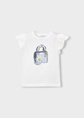 Maglietta serigrafia bambina