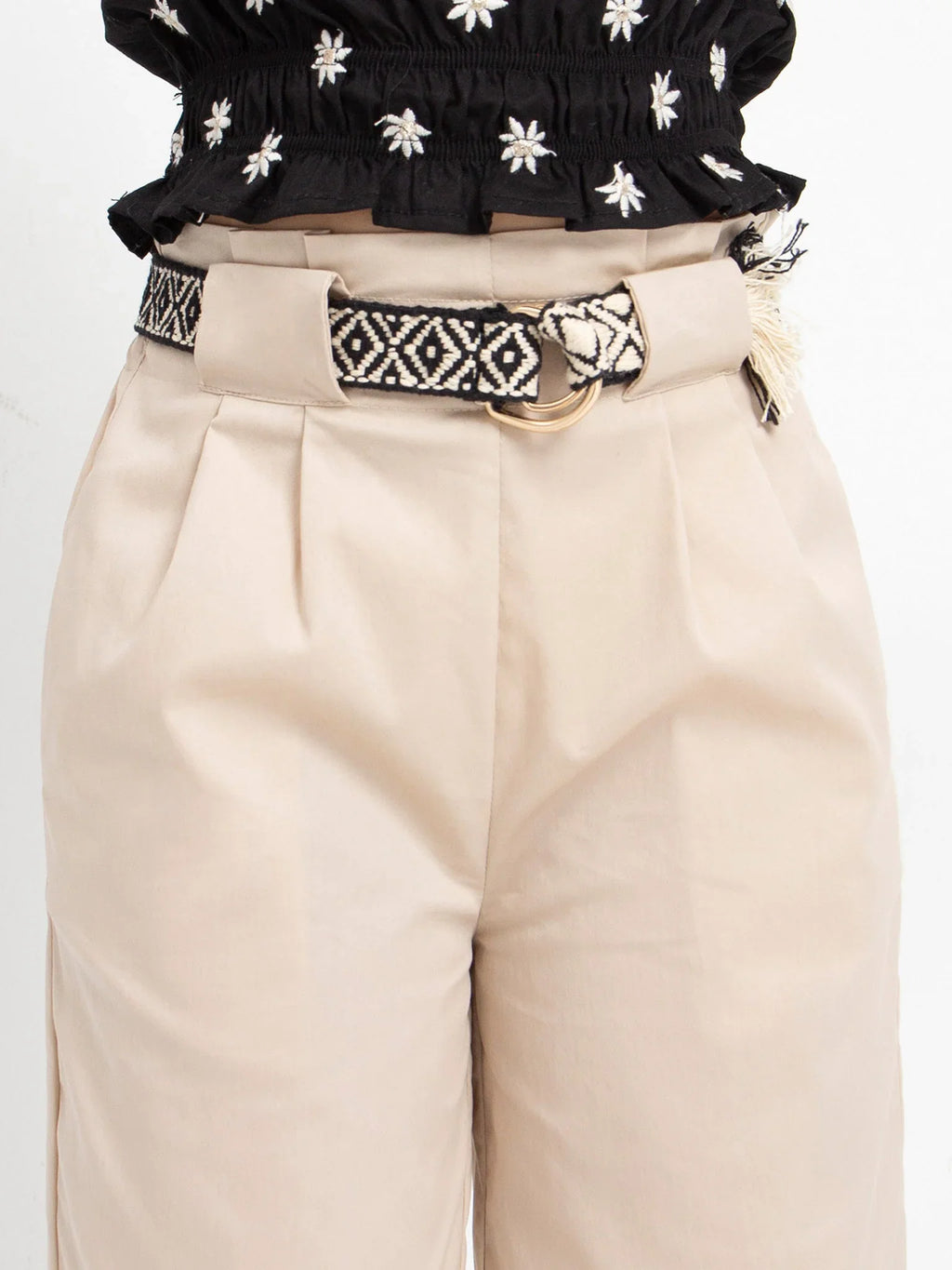 Pantaloni di tessuto bambina