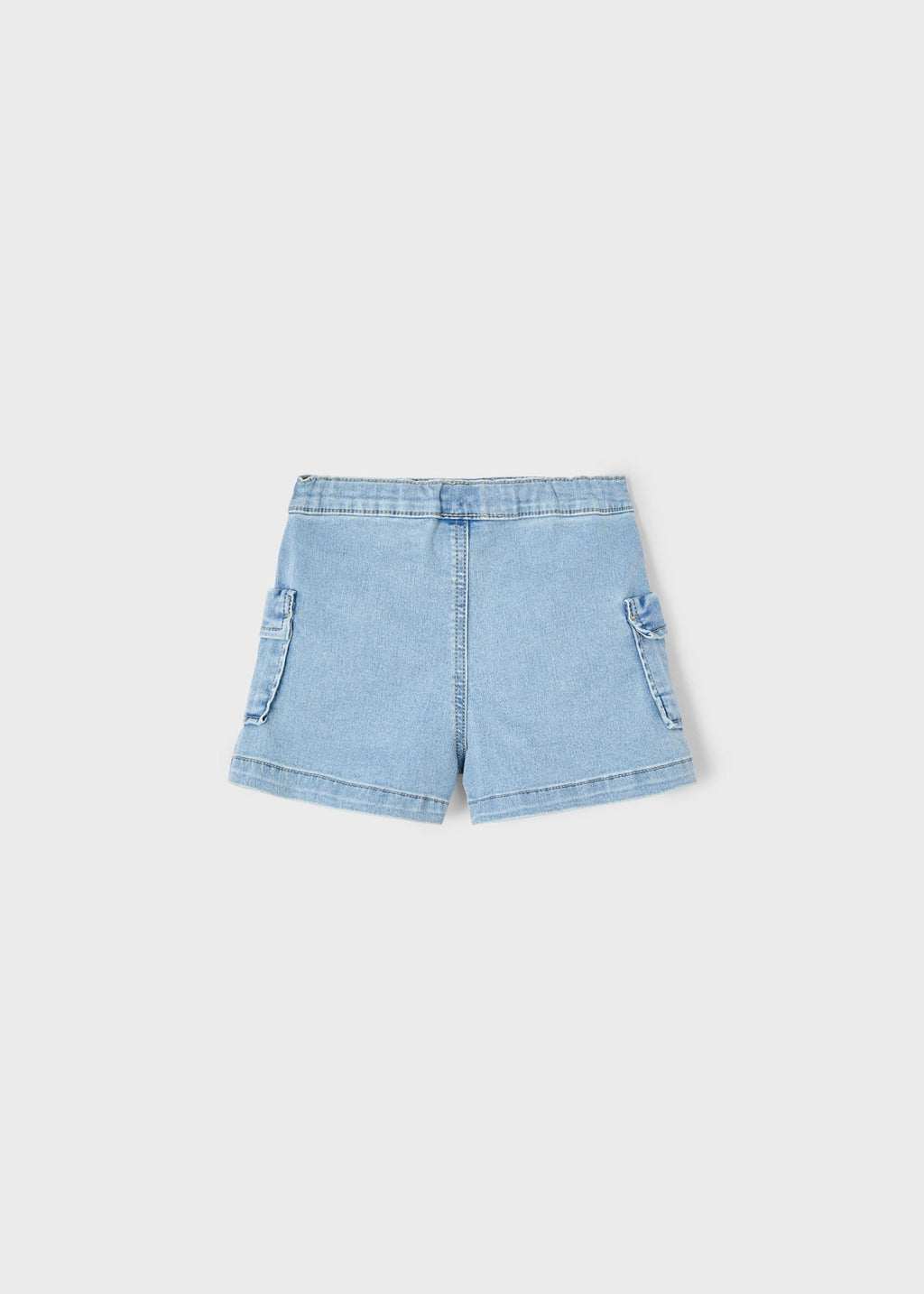 Pantaloncino jeans cargo bambina