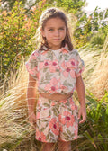 Pantaloncino stampato bambina