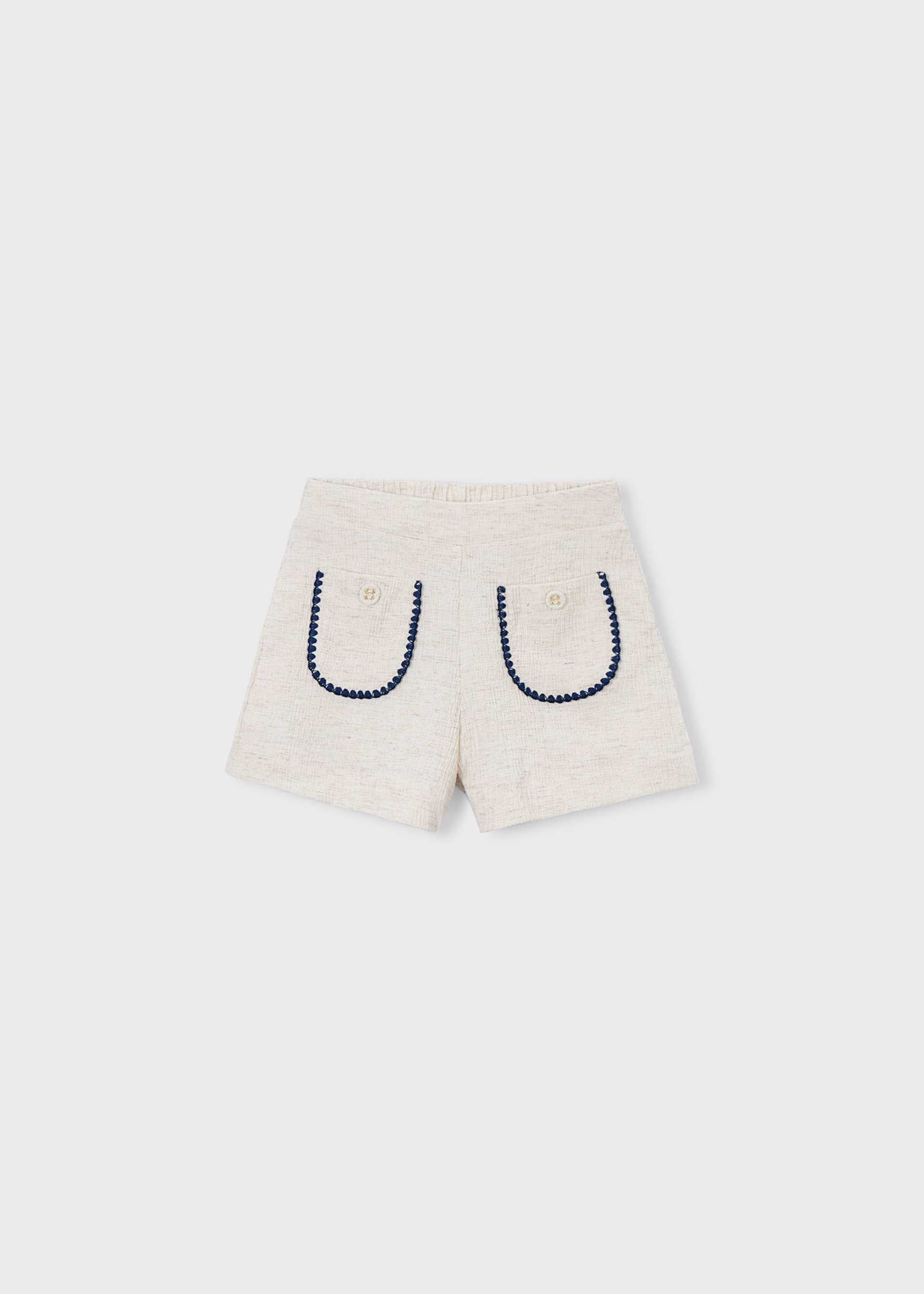 Pantaloncino tasche bambina