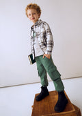 Pantalone cargo soft bambino