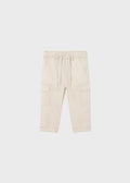 Pantalone chino cargo TENCEL™ Lyocell neonato