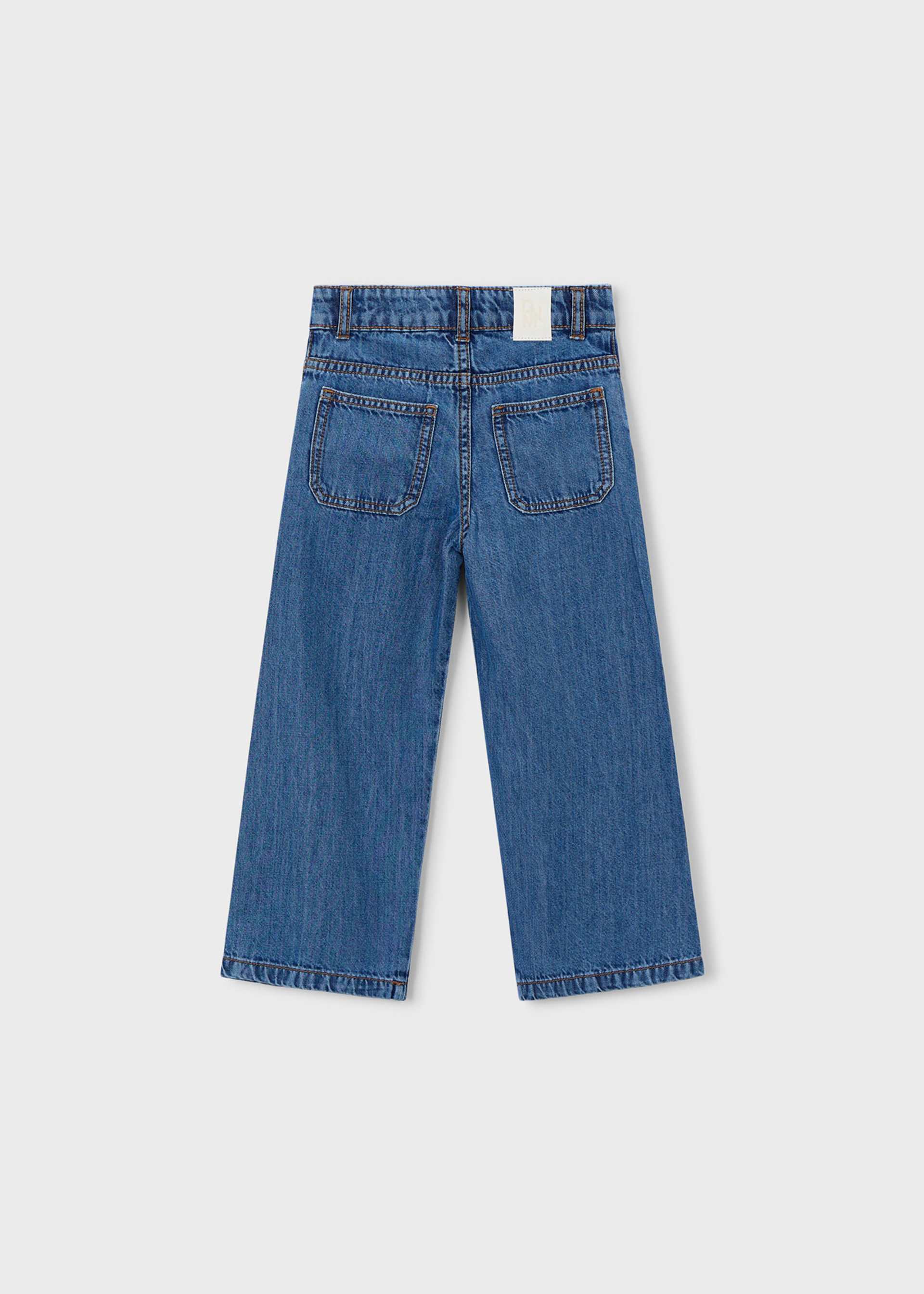 Pantalone jeans morbido bambina