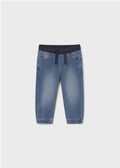 Pantalone lungo jeans jogger bimbo