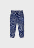 Pantalone lungo stampato bambina