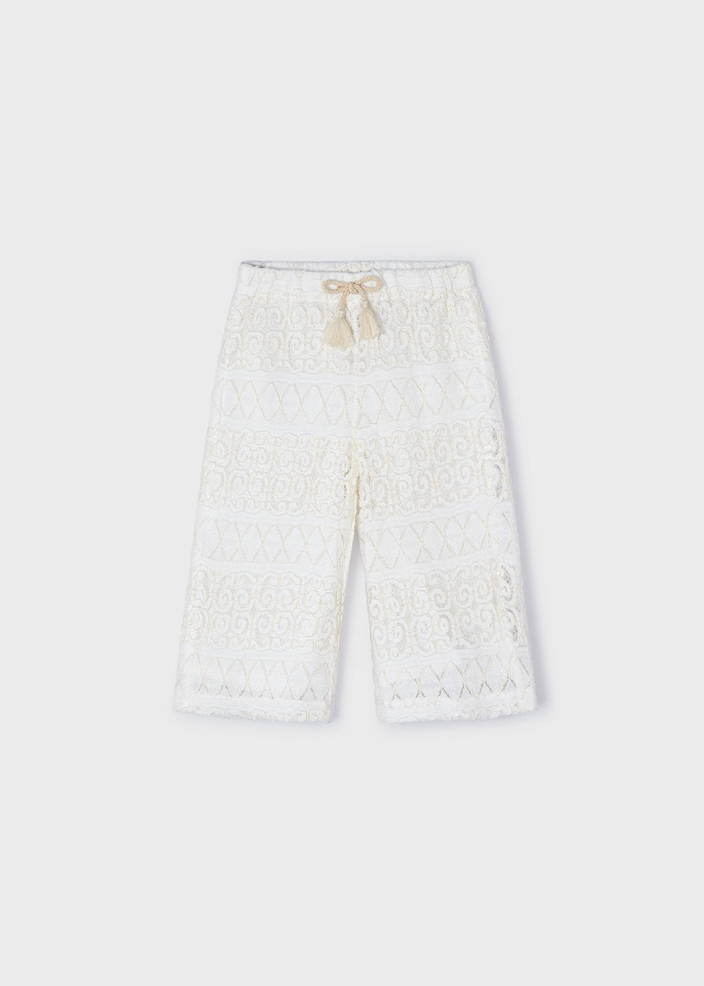 Pantalone lungo uncinetto bambina