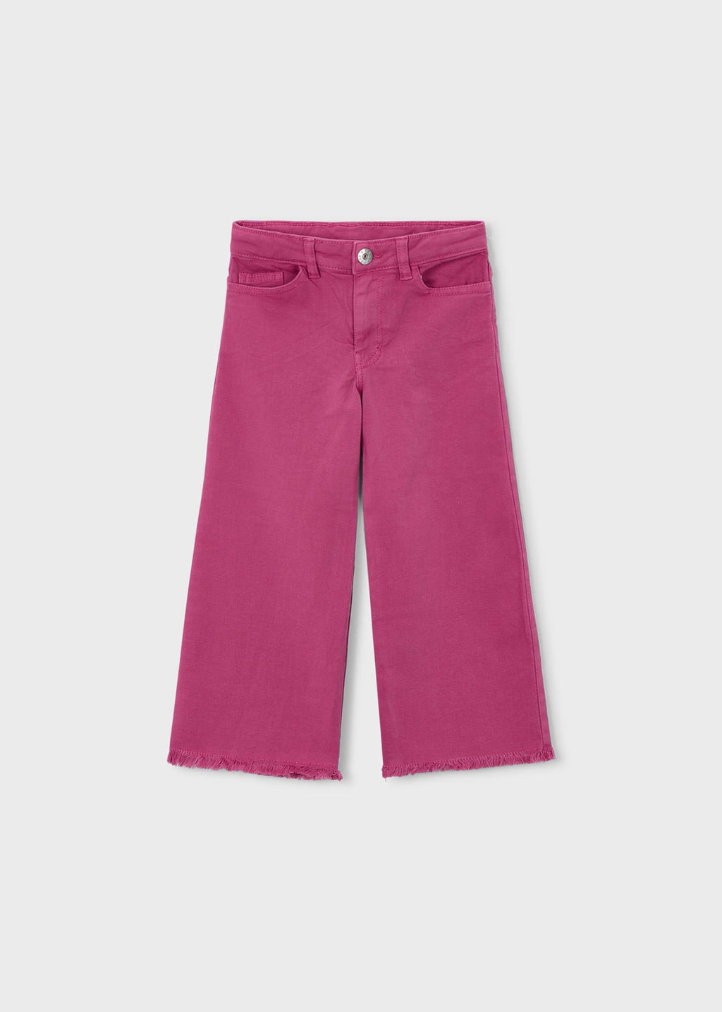 Pantalone twill wide leg bambina