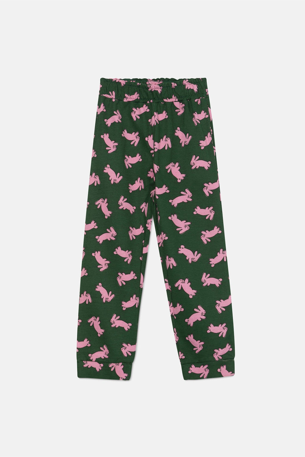Pantaloni da jogging bambina con stampa di conigli