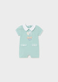 Pagliaccetto con colletto Better Cotton neonato