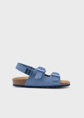 Sandali fibbie pelle bambino