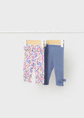 Set 2 leggings Better Cotton neonata