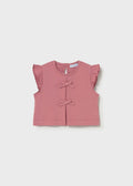 Top canalé fiocchi neonata