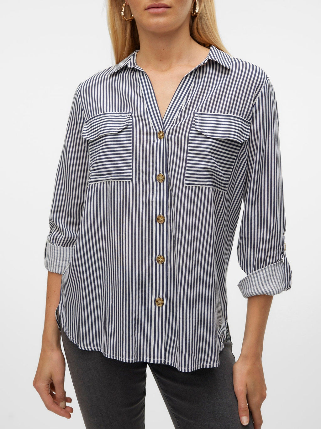 Camicia a righe