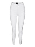 Jeans straight a vita alta